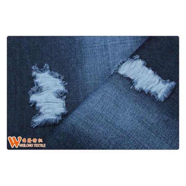 Rolls of Stocklot Non Stretch Bamboo Slub Jeans Shirt Dress Denim Fabric