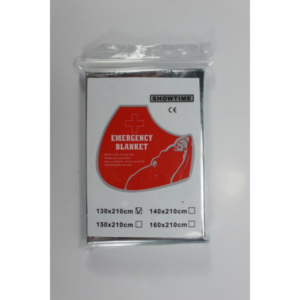 Аварийные серебряные термокомпактные одеяла для первой помощи, снаряжение для стихийных бедствий