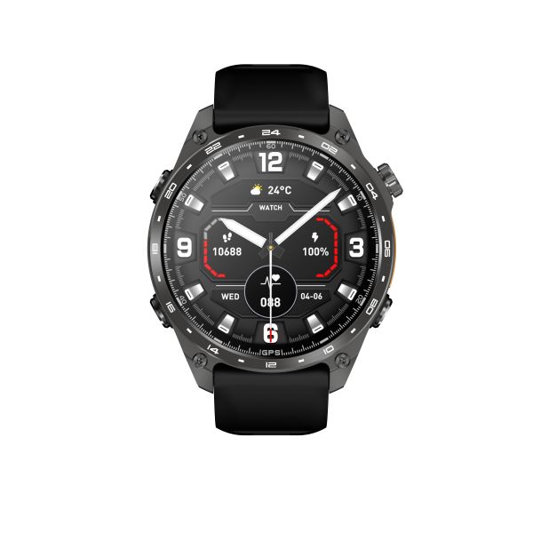 HD300 Pro Offline Map GPS Smart Watch WhatsApp Replay APP Download 1.43inch AMOLED Screen 4GB Memory Waterproof 3ATM Smartwatch