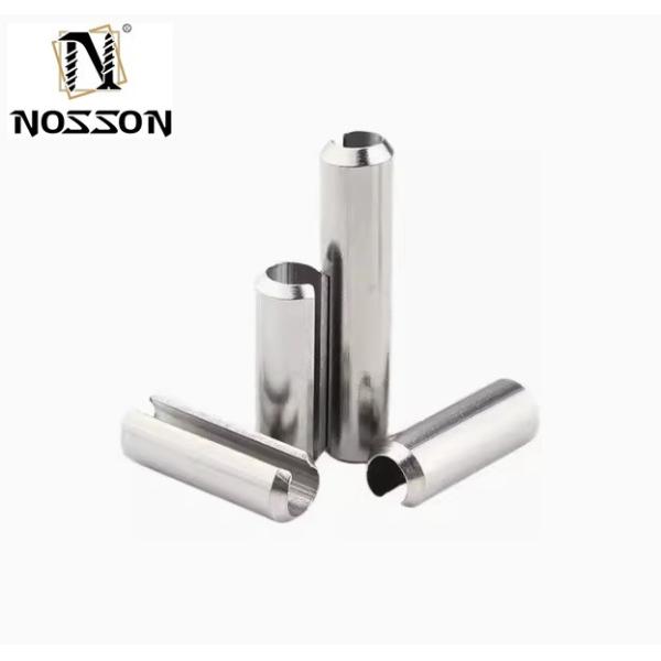 Customized Packaging Stainless Steel DIN1481 Iron Black Oxidant Spring Pins with Steam Oxide Nitride Finish