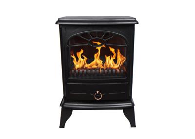 CE Approved 3 Sided Electric Fireplace TPL-01 With Over - Heating Protection