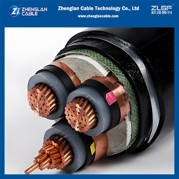 Low Smoke Zero Halogen (LSZH) Armoured Medium Voltage Cable  IEC 60332-1/IEC60332-3-24 Flame-Retardant MV Power Cable