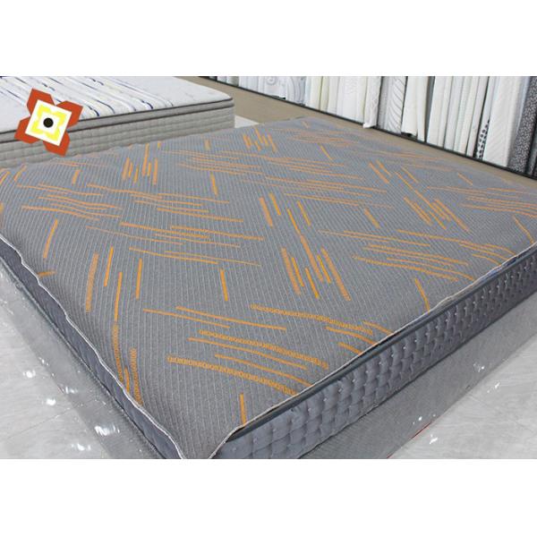 Guangzhou wholesale Stretch Pillow Mattress Quilting Fabric Knitting Jacquard Air Layer Modal Grey mattress fabric