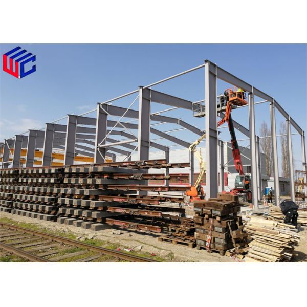 Rigid Cold Formed Steel Portal Frame Structure Industrial Heavy Duty