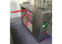 Le scanner de code d'appli a commandé la porte rotatoire de tourniquet de bras de type trois de baisse/trépied de rfid pour l'entrée de restaurant de souterrain