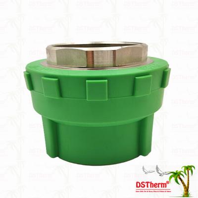 PPR Female Threaded Coupling Plastic PPR Pipe Fittings 75*2 1/2 Customized Size