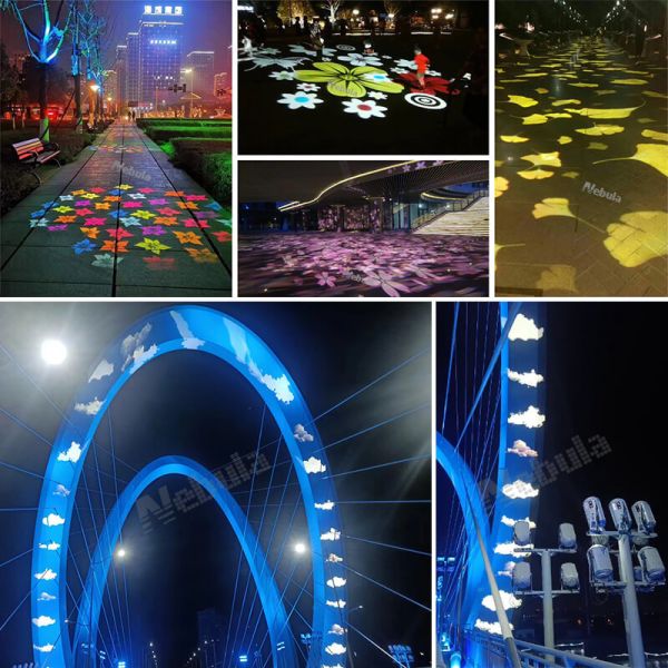 High Quality China LED Zoom Gobo Pattern Projector for Advertising Lights