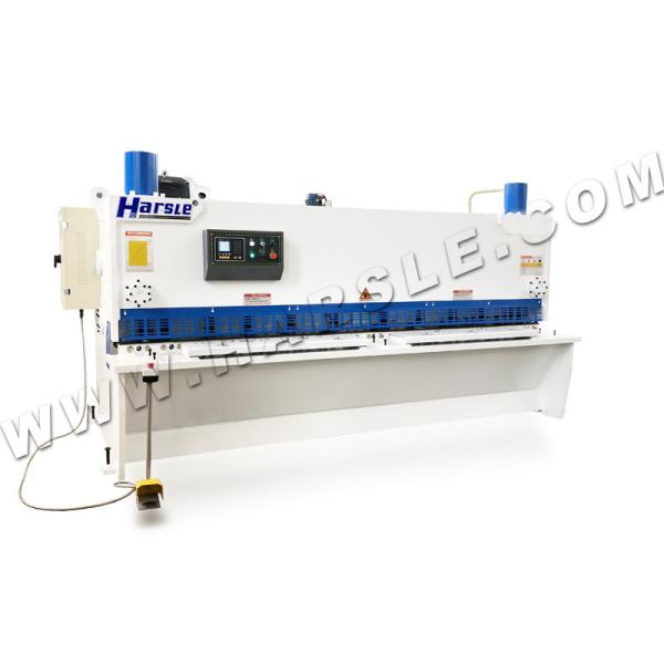 QC11K 10×3200 hydraulic shearing machine with E21S, guillotine shearing machine for sale