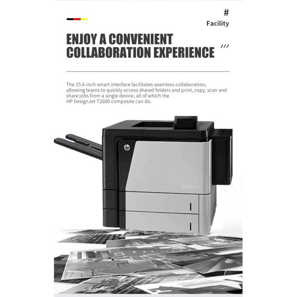 HP HP M806DN_806X Black and White A3 Laser Printer M712dn_xh Double Sided Network High Speed Printer Business Office Printing