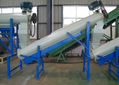 1500 Kg / H PP PE Hard Plastic Crushing Washing Recycling Machine Line CE Certification