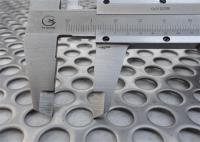 2.5mm Thickness Big Hole Zinc Perforated Metal Mesh