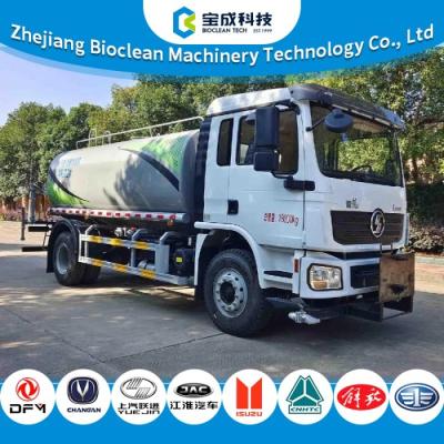 Fence Guardrail Road Cleaner Truck 18TONS 11200L 11.2m3 Smart Monitoring
