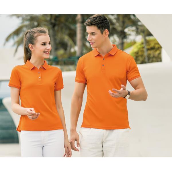 Футболки поло полиэстера хлопка Customized100% анти--Pilling с логотипом вышивки