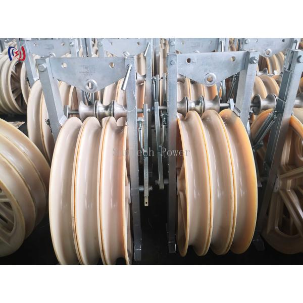 Poleas de tendido de cable anti-torsión 26KG - 150KG Polea de cuerda grande de