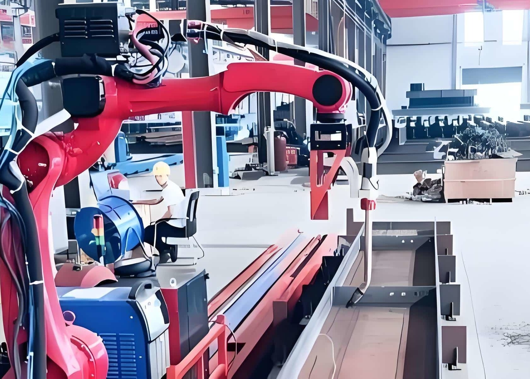 High-Efficiency Collaborative Welding Robot With Vision-Based Positioning For Complex Jobs