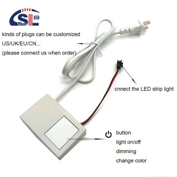 12V 1A 12W Sensor de Toque Integrado Especial Personalizado Switch para Banheiro Vanities Espelhos