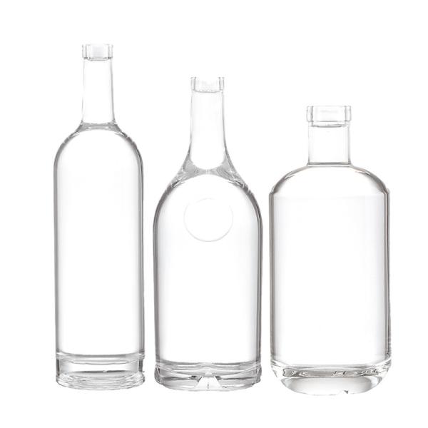 100Ml 375Ml 500Ml 700Ml 750Ml Custom Shape Clear Glass Bottle for in Energy Drinks