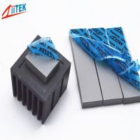 Pad térmico de CPU de silicone de isolamento elétrico de 3,8 MHz para set top boxes