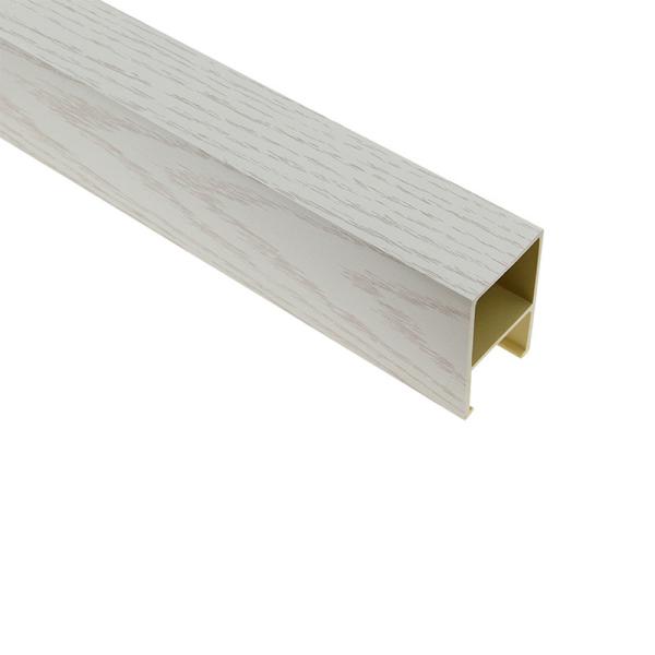 No Painting Fireproof PVC Ceiling Panel Trim Recyclable 50x75mm