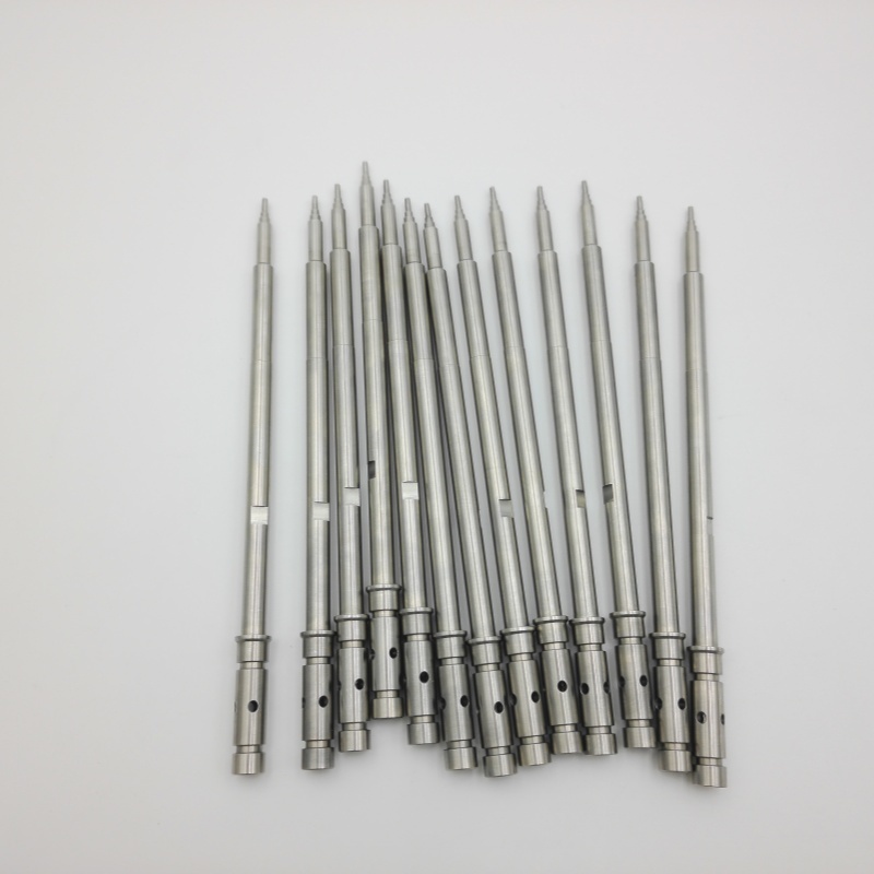 Medical Metal Blowing Deep Hole Long Shaft Side Hole Needle CNC Machining