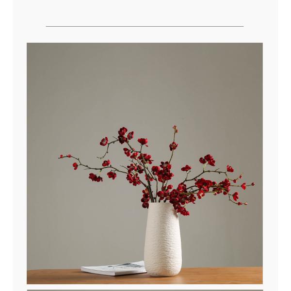 Low MOQ Classic Art Designer Handmade Ceramic Vase for Table Wedding Table Decoration