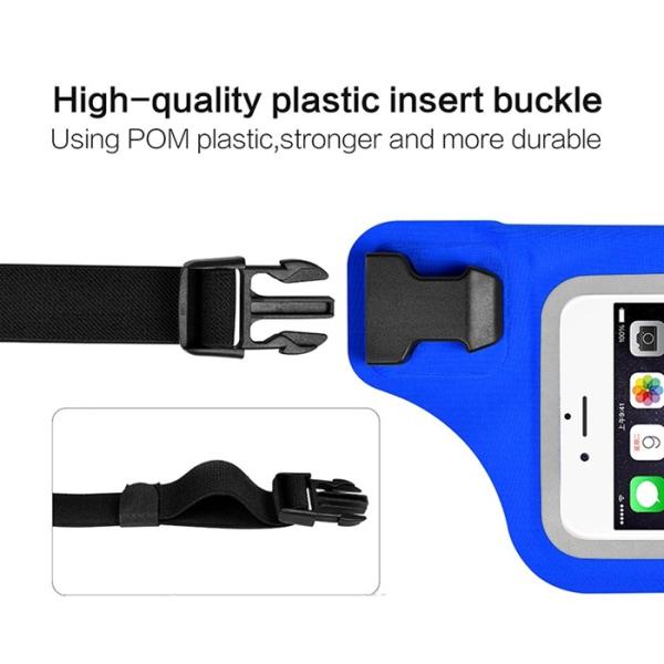 Sport LED Waterproof Running Belt / Elastic Waist Belt Tool Bag With Touchable Window