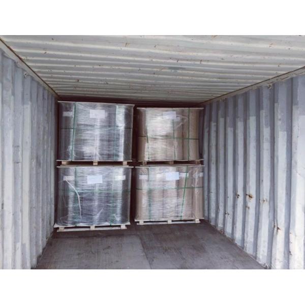 Superfície galvanizada resistente à ferrugem rolos de vedação de arame soldado 1,5 mm de diâmetro