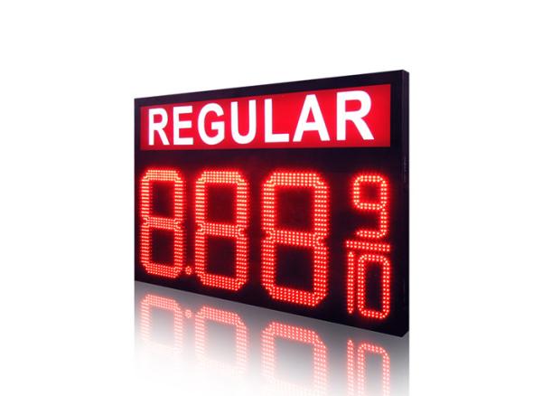 Hitechled combinedLED light box Gas Price Sign, Mixed LED digits Sign, Senal LED para el precio del combustible