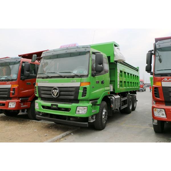 Second Hand Heavy-Duty Dump Truck Foton Ouman ETX 336hp 6*4 Drive Mode Cheap Dump Truck Export To Africa