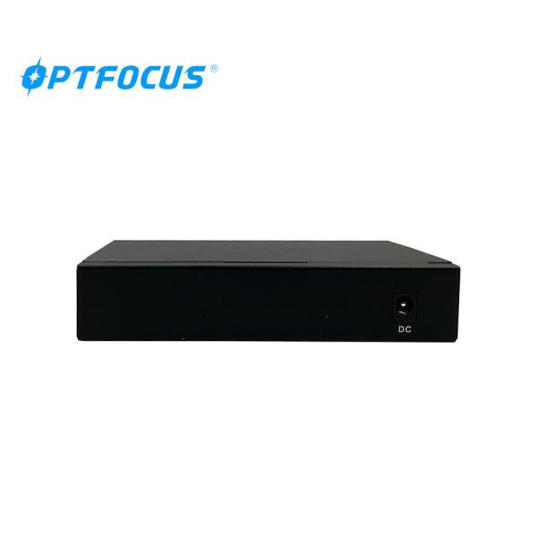 High Reliable Fiber Optic Switch 2 Port 10 / 100 / 1000M With Broadcast Storm Control