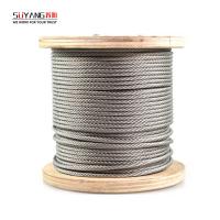 RAPE de fil en acier inoxydable 7x7 5 mm