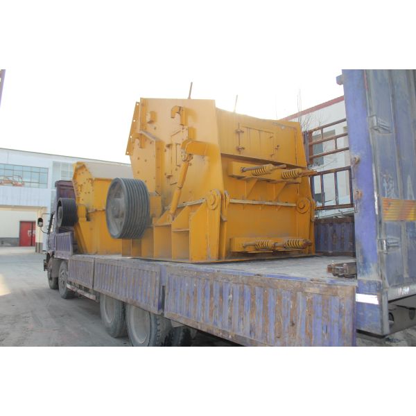 Double Screw Design Impact Crusher with 160mm Max Feed Size and 2 Years Spare Parts Supply