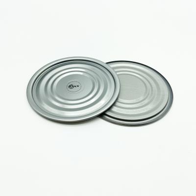 307 Round Aluminum Paste Inside Tin Can Lids For Meat Release