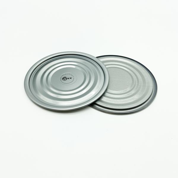 83mm ETP/TFS Metal Can Lids, aluminum paste intertal Specially used for luncheon meat, silver color