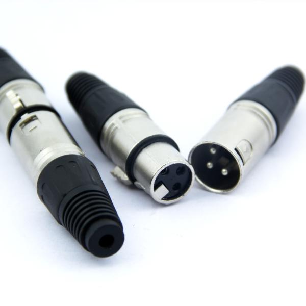 3 соединитель аудио штепсельной вилки СЛР Пин мужской женский