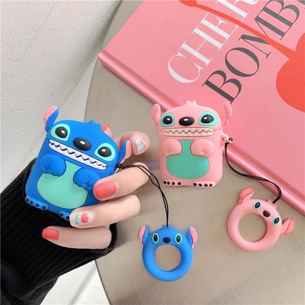 Japan Korea Cartoon Cover Case For Air Pods Case With Hanging Rope