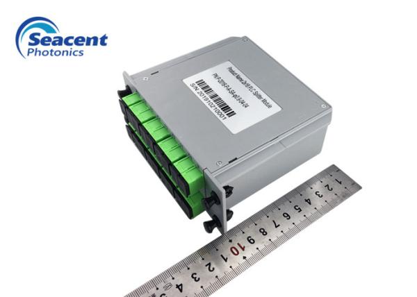 2x16 Cassette PLC Splitter Insertion Module For Fiber To The Home