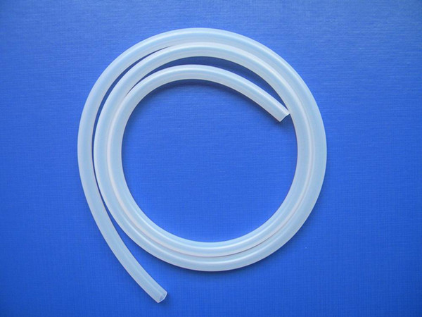 Platinum Cured Clear Silicone Translucent Soft Rubber Tubing For Industrial Use