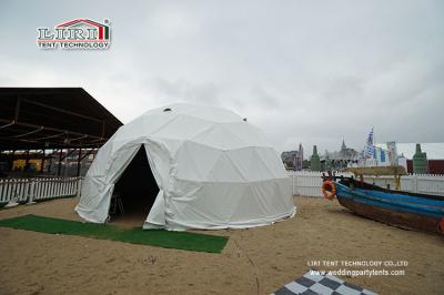 O aço e o evento Geodesic do PVC abobadam a barraca para o festival da cerveja, barraca da abóbada do abrigo do geo