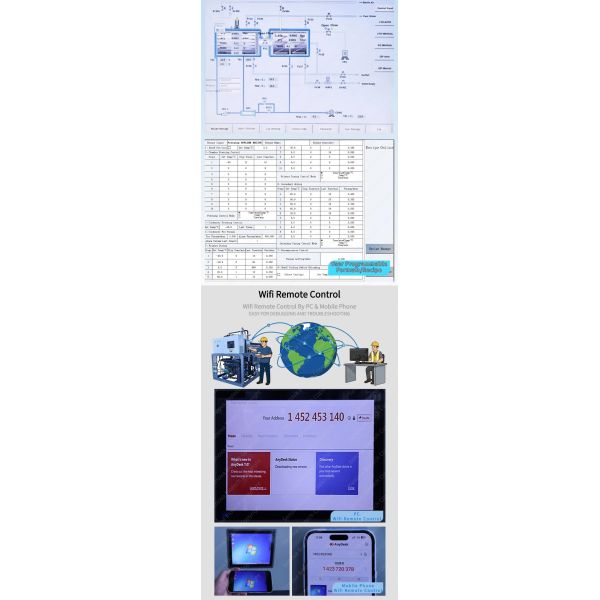 10kg Load Lyophilizer Pharmaceutical Freeze Dryer Air Cooling