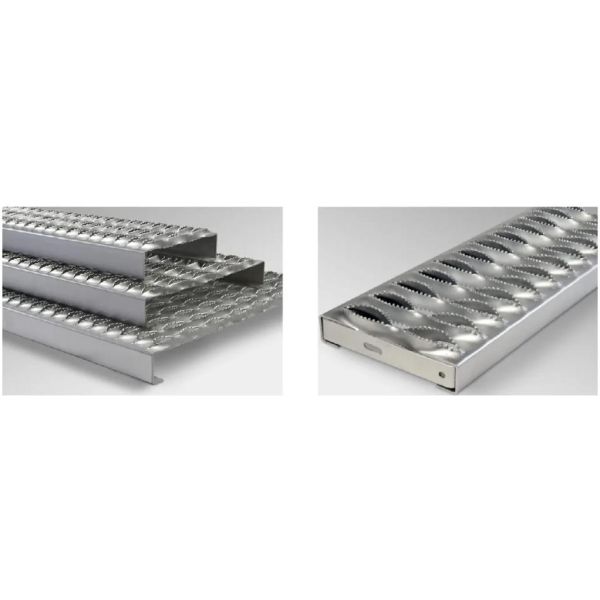 Walkway Platform Anti-Slip Safety Plank Grating/Perforated Stainless Steel Stairs Grip Strut