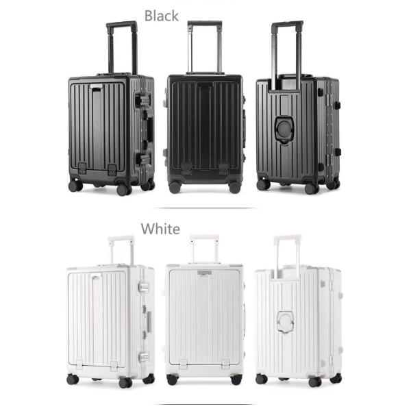 TSA одобрила багаж для пассажиров из алюминия чемодан с крутящим колесом