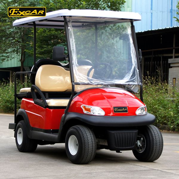 Electric Golf Buggy Designed to Accommodate Four Passengers with Comfortable Seating and Powertrain for Smooth Operation