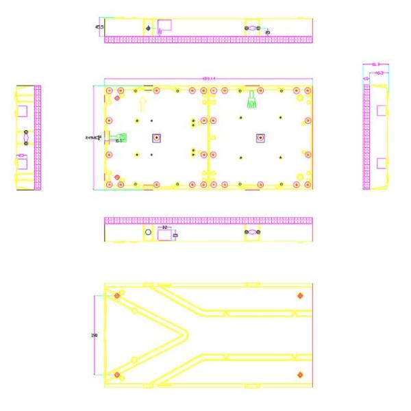 1000x250 мм Внутренний фиксированный светодиодный дисплей, P2.6 Стенный светодиодный экран