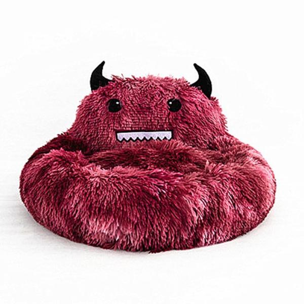 Indoor Outdoor Dog Bed Small Monster Mattress Plush Autumn Winter Warm Pet Nest