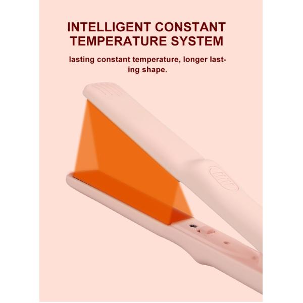 Раскручиватель волос плиты пинка мини, электрическая батарея лития щипцов 2600mAh волос