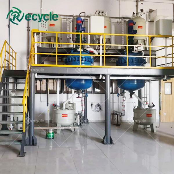 Revolutionary E Waste Gold Refining System with Final Products Copper And Resin Powder