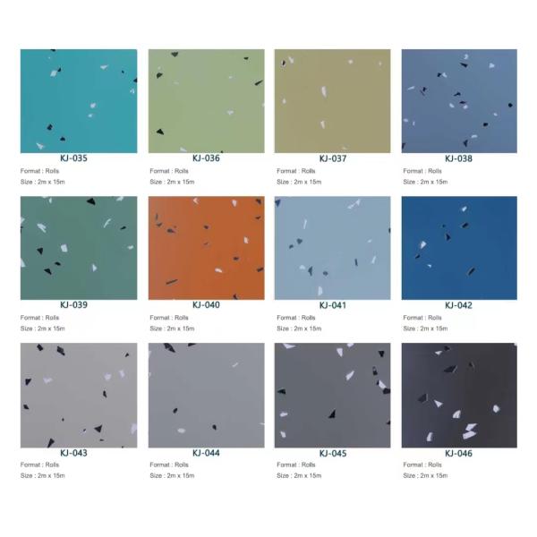 Relle Commercial Hospital Flooring 3.0mm Shock Absorption Surgical Flooring