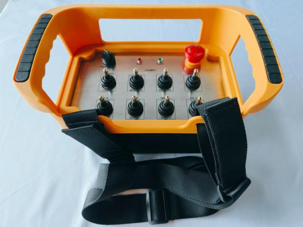 Ndustrial Wireless Remote Control For Hydraulic Equipment With Strap Type Guardrail