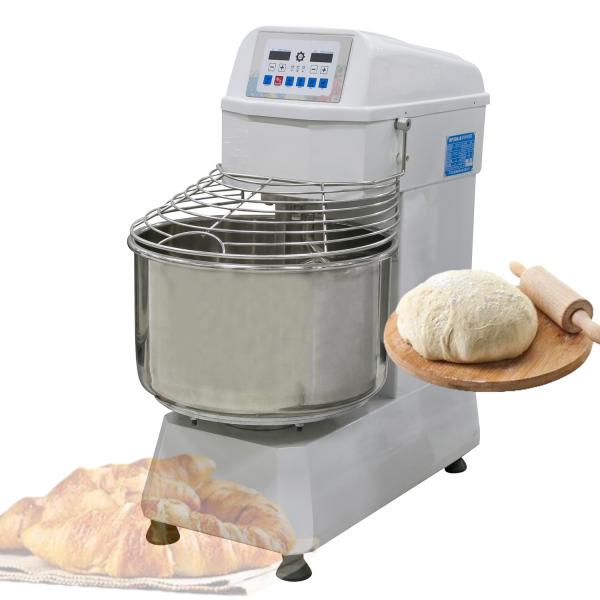 Electric Bakery Spiral Dough Mixing Machine Industrial Automatic Bread Equipment